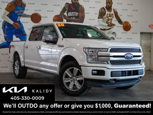 Used 2020 Ford F150 Platinum w/ Equipment Group 701A Luxury AWD/4WD image 1