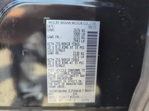 Used 2022 Nissan Pathfinder SV FWD image 26