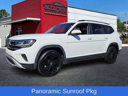 Used 2021 Volkswagen Atlas SE image 1