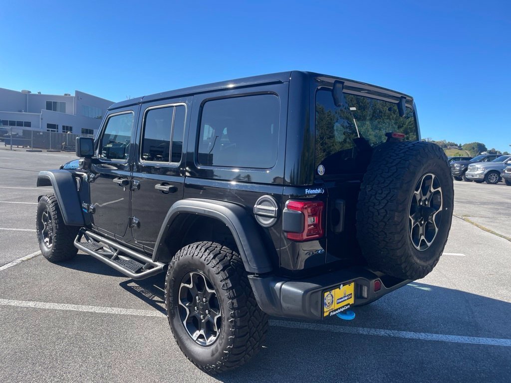 Used 2021 Jeep Wrangler Unlimited Rubicon 4xe w/ Dual Top Group AWD/4WD image 3
