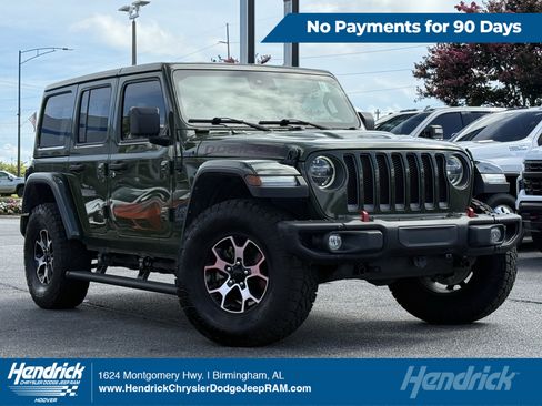 Used 2021 Jeep Wrangler Unlimited Rubicon AWD/4WD image 1