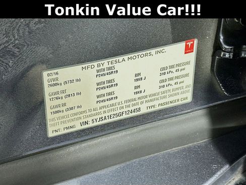 Used 2016 Tesla Model S 70D image 29