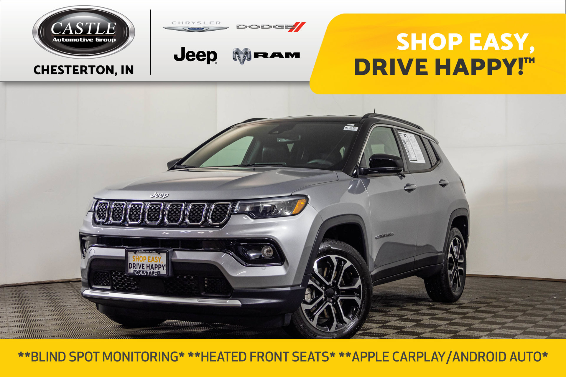 Used 2023 Jeep Compass Limited AWD/4WD image 1