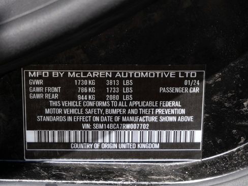 Used 2024 McLaren 750S Spider image 33