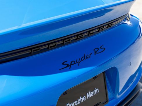 Certified 2024 Porsche 718 Boxster Spyder RS w/ Light Design Package image 28