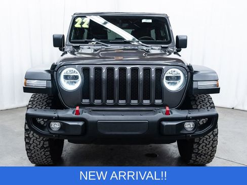 Used 2022 Jeep Wrangler Unlimited Rubicon w/ Steel Bumper Group image 2