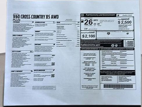 Certified 2023 Volvo V60 B5 Cross Country Plus w/ Climate Package image 1