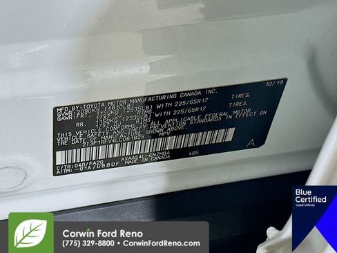 Used 2020 Toyota RAV4 XLE w/ All Weather Liner Package image 34