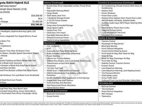 Used 2025 Toyota RAV4 XLE image 13