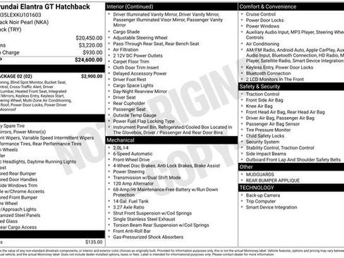 Used 2019 Hyundai Elantra GT w/ Style Package 02 image 10