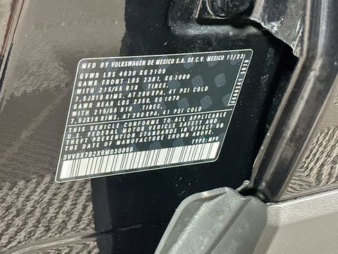 Certified 2024 Volkswagen Taos S AWD/4WD image 31