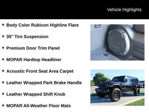 Used 2025 Jeep Wrangler Unlimited Rubicon AWD/4WD image 16