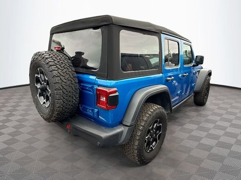 Used 2022 Jeep Wrangler Unlimited Rubicon 4xe w/ Steel Bumper Group image 6