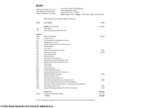 Used 2023 Mercedes-Benz C 300 Sedan image 2