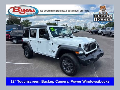 Used 2025 Jeep Wrangler Unlimited Sport AWD/4WD image 1
