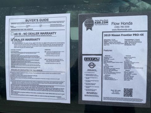 Used 2019 Nissan Frontier PRO-4X image 36