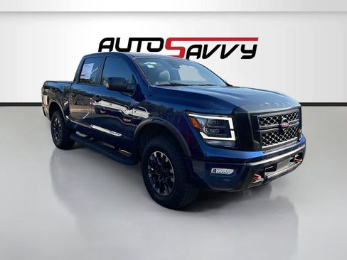 Used 2021 Nissan Titan PRO-4X w/ Off Road Protection Package AWD/4WD image 1