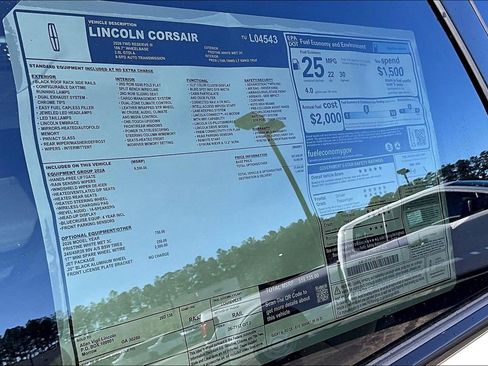 New 2026 Lincoln Corsair Reserve image 14