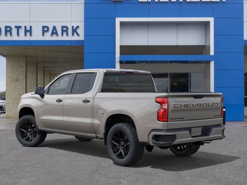 New 2026 Chevrolet Silverado 1500 Custom w/ LPO, Dark Essentials Package RWD image 3