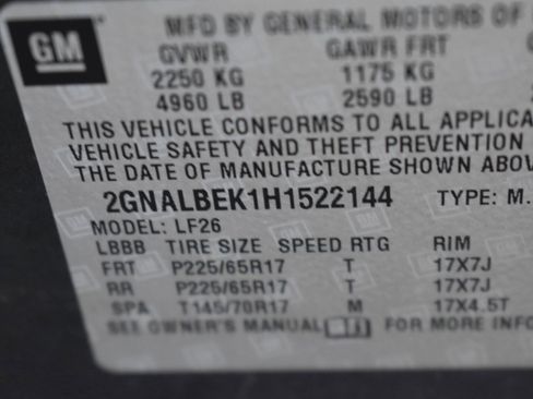 Used 2017 Chevrolet Equinox LS w/ LPO, Protection Package image 14