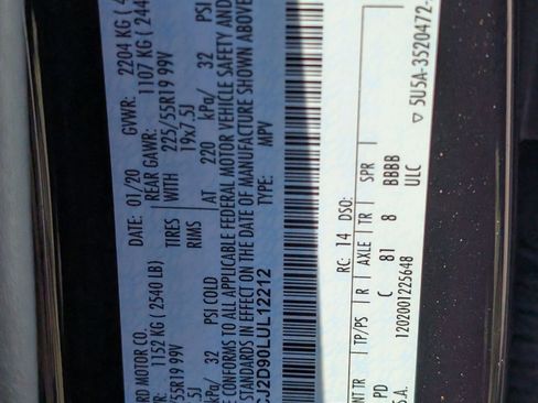 Used 2020 Lincoln Corsair Reserve w/ Equipment Group 201A image 21