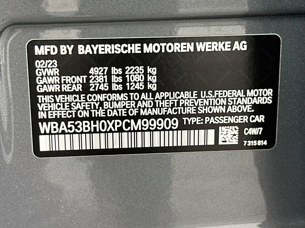 Certified 2023 BMW 530i w/ Convenience Package RWD image 33