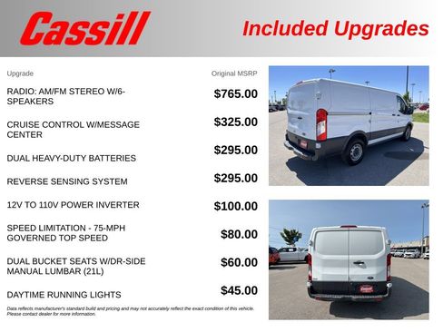 Used 2016 Ford Transit 250 130 Low Roof RWD image 41