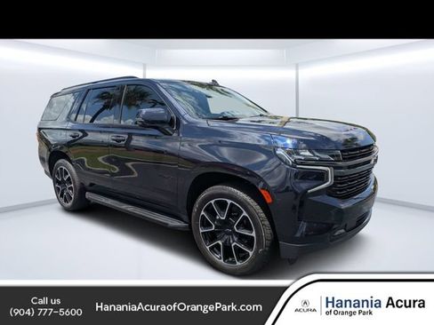 Used 2021 Chevrolet Tahoe RST w/ Luxury Package RWD image 1