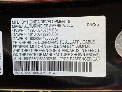 Certified 2025 Acura Integra Type S FWD image 31