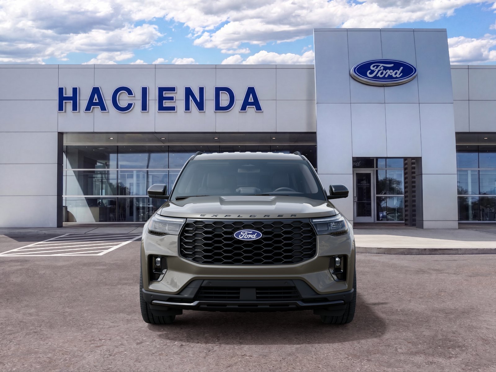 New 2027 Ford Explorer ST-Line w/ ST-Line Street Pack RWD image 3