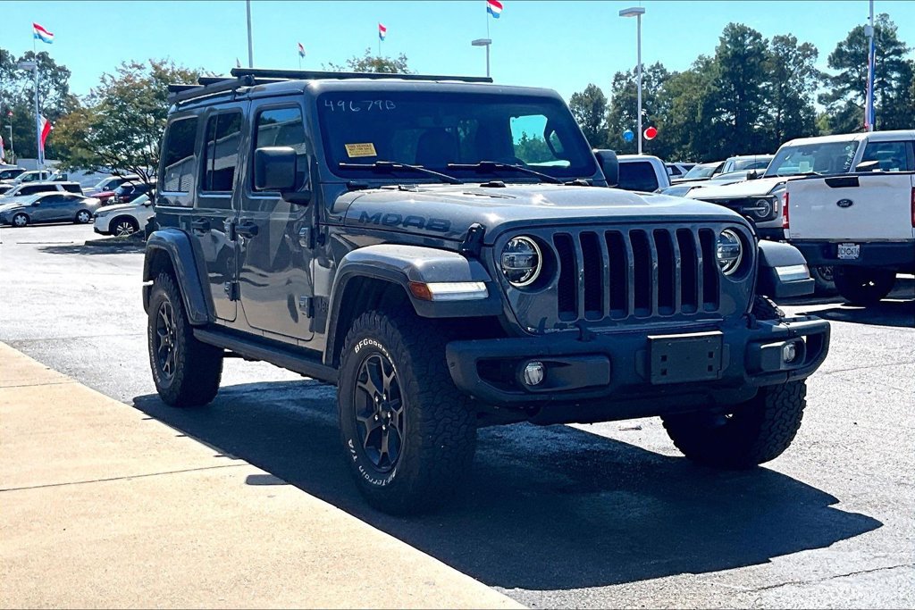 Used 2019 Jeep Wrangler Unlimited Sahara w/ Quick Order Package 24M Moab AWD/4WD image 1