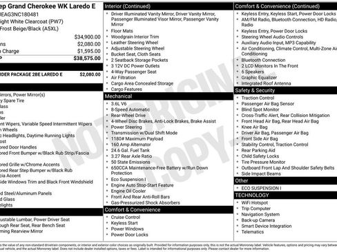 Used 2022 Jeep Grand Cherokee Laredo E RWD image 15