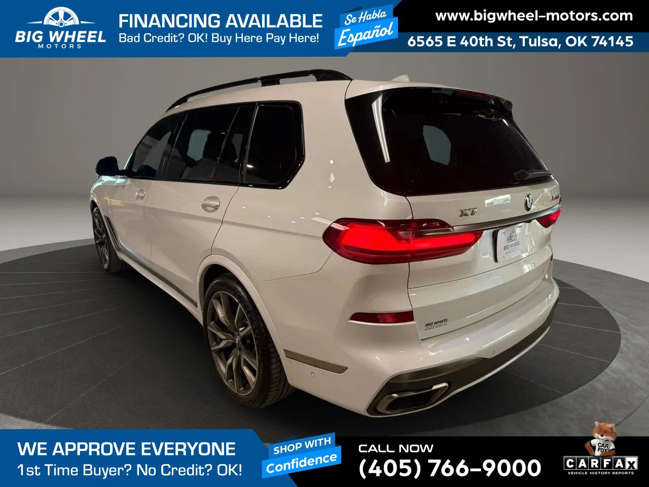 Used 2021 BMW X7 M50i w/ Dynamic Handling Package AWD/4WD image 3
