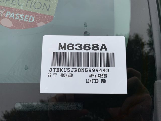 Certified 2022 Toyota 4Runner Limited AWD/4WD image 43