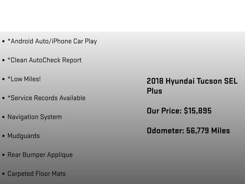 Used 2018 Hyundai Tucson SEL Plus image 12