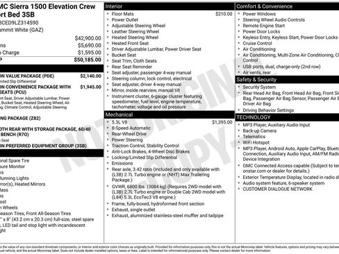 Used 2020 GMC Sierra 1500 Elevation w/ Elevation Value Package RWD image 31