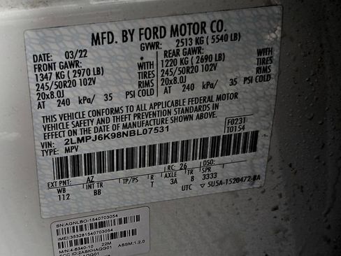 Certified 2022 Lincoln Nautilus Reserve image 28