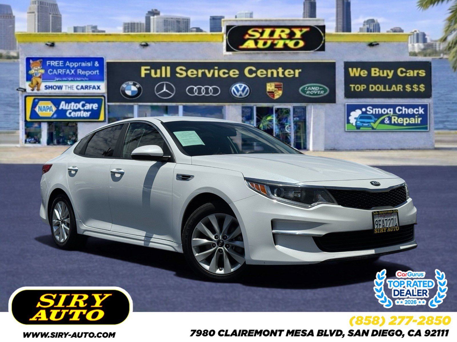 Used 2018 Kia Optima LX w/ 17" Alloy Wheels Package FWD image 1