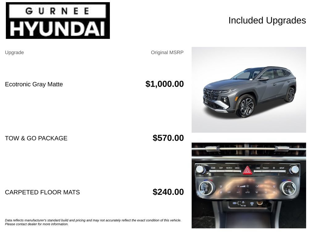 New 2026 Hyundai Tucson Limited w/ Tow & Go Package AWD/4WD image 4
