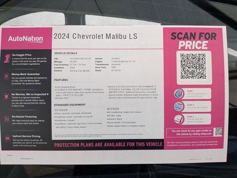 Used 2024 Chevrolet Malibu LS FWD image 23