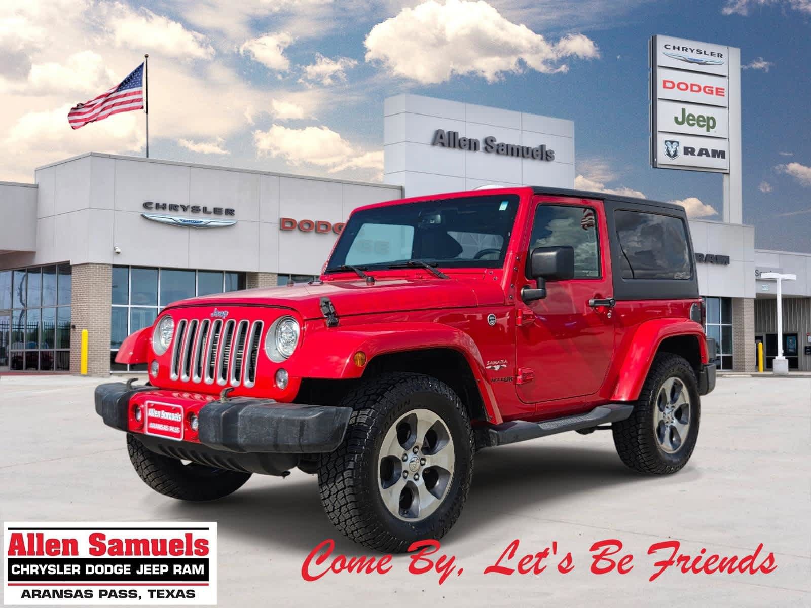 Used 2018 Jeep Wrangler Sahara w/ Connectivity Group AWD/4WD image 1