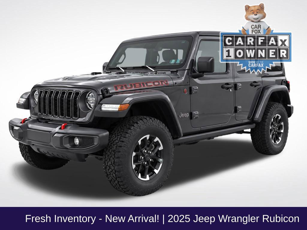 Used 2025 Jeep Wrangler Unlimited Rubicon w/ Safety Group AWD/4WD image 1