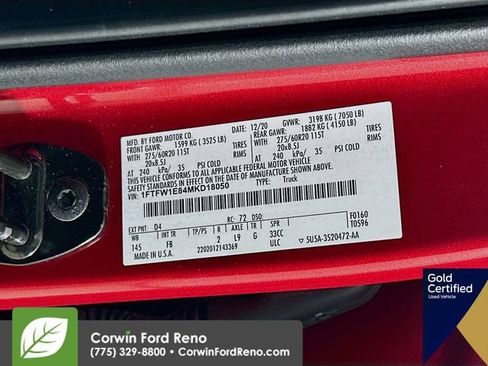 Used 2021 Ford F150 XLT w/ Equipment Group 302A High image 36