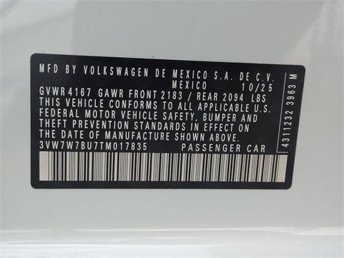 New 2026 Volkswagen Jetta SE image 24