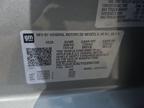 New 2026 GMC Sierra 1500 Elevation w/ LPO, Elevation Black Package AWD/4WD image 20
