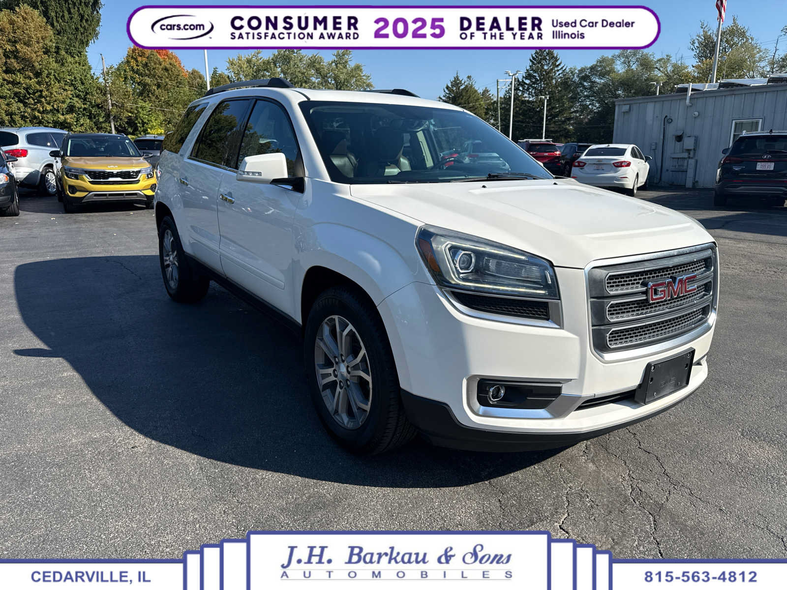 Used 2013 GMC Acadia SLT w/ Technology Package AWD/4WD image 1
