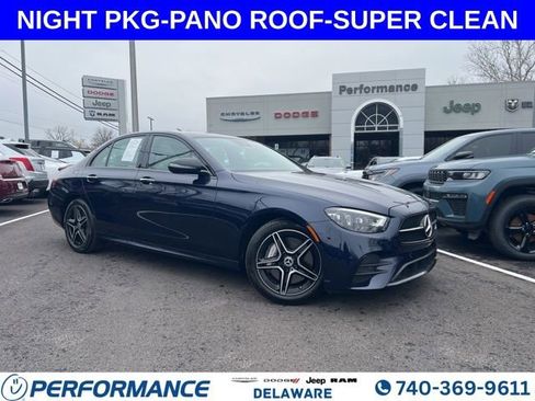 Used 2021 Mercedes-Benz E 450 4MATIC Sedan image 1