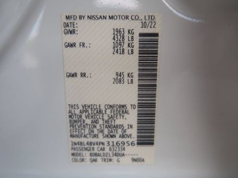 Used 2023 Nissan Altima 2.5 S FWD image 43
