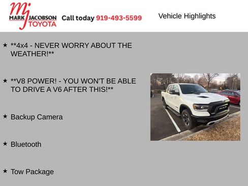 Used 2019 RAM 1500 Rebel w/ Rebel Level 2 Equipment Group image 5