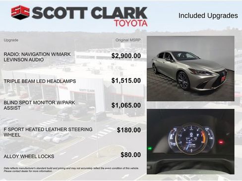Used 2020 Lexus ES 350 F Sport FWD image 8